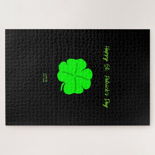 Happy St. Patrick's Day Puzzle 20" X 30" (Horizontal)