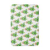 Happy St. Patrick's Day Rabbit Bathmats Badematte (Vorderseite Vertikal)