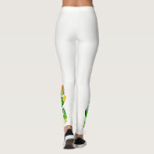 Happy St. Patrick's Day Rabbit Leggings (Rückseite)