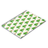 Happy St. Patrick's Day Rabbit Notebook Notizblock (Linke Seite)
