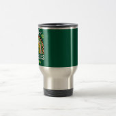Happy St. Patrick's Day Rainbow Kleeblatt Reisebecher (Mittel)