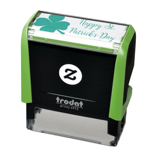 Happy St. Patrick's Day Rubber Briefmarke Permastempel (Produkt)