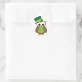 Happy St. Patrick's Day Runder Aufkleber (Tasche)