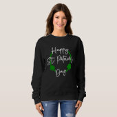 Happy St Patrick's Day Saint Patrick für Männer,Fr Sweatshirt (Vorne ganz)
