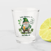 Happy St. Patrick's Day Schnapsglas (Vorderseite)
