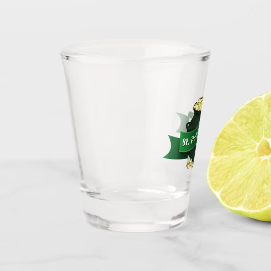 Happy St. Patrick's Day Schnapsglas (Links)