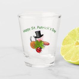 Happy St. Patrick's Day Schnapsglas