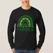 Happy St Patrick's Day School Lucky To Be A Princ T-Shirt (Vorderseite)