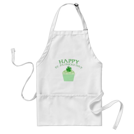 Happy St. Patrick's Day Schürze (Vorne)