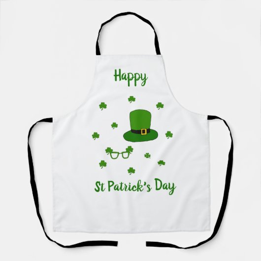 Happy St Patrick's Day Schürze (Vorderseite)