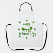 Happy St Patrick's Day Schürze (Vorderseite)