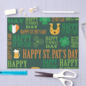 Happy St. Patrick's Day Seidenpapier (Handwerk)