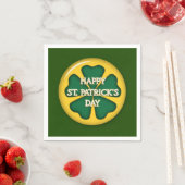 Happy St. Patrick's Day Serviette (Beispiel)