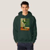 Happy St. Patrick's Day Shamrock Martini  Hoodie (Vorne ganz)