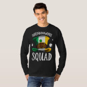 Happy St Patrick's Day Shenanigans Squad Hat Irlan T-Shirt (Vorne ganz)