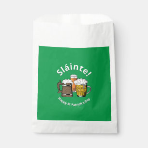 HAPPY ST PATRICKS DAY Sláinte Beers Green Geschenktütchen