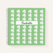 Happy St. Patrick's Day Spiral Notebook Notizblock (Vorderseite)
