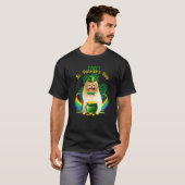 Happy St Patricks Day Spitz Leprechaun Hat Sh T-Shirt (Vorne ganz)