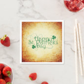 Happy St. Patrick's Day Square Serviette (Beispiel)