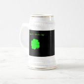 Happy St. Patrick's Day Stein Tasse (Vorderseite Links)