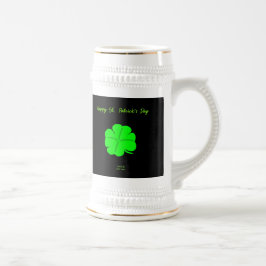 Happy St. Patrick's Day Stein Tasse