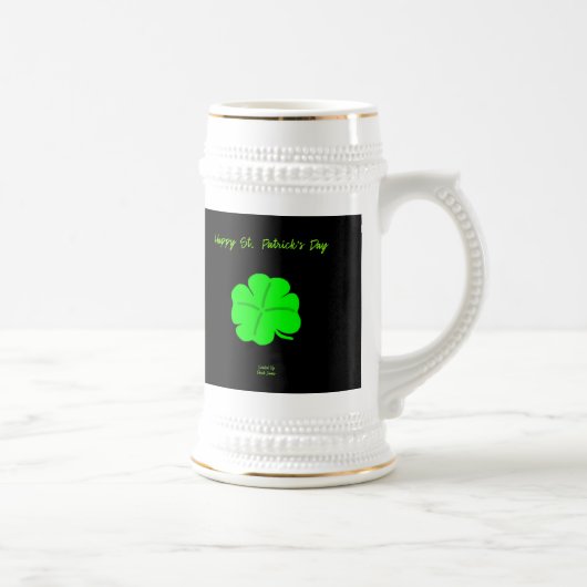 Happy St. Patrick's Day Stein Tasse (Rechts)