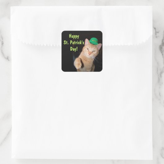 Happy St. Patrick's Day Sticker (Tasche)