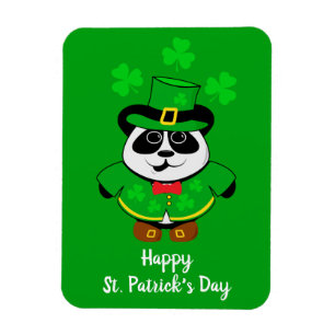 Happy St Patricks Day Süße Tier Magnet