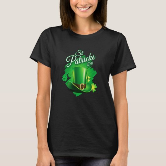 Happy St Patricks Day T-Shirt (Vorderseite)
