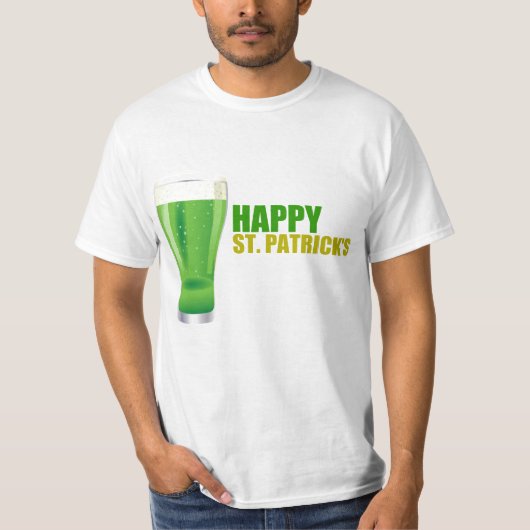 Happy St. Patrick's Day T-Shirt (Vorderseite)