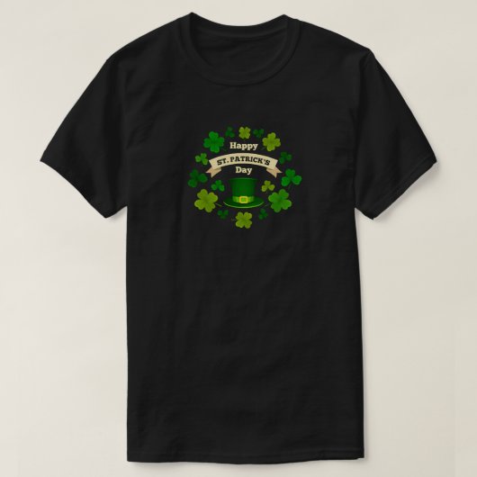 Happy St. Patrick's Day T - Shirt (Design vorne)