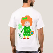 Happy St. Patrick's Day T - Shirt (Rückseite)
