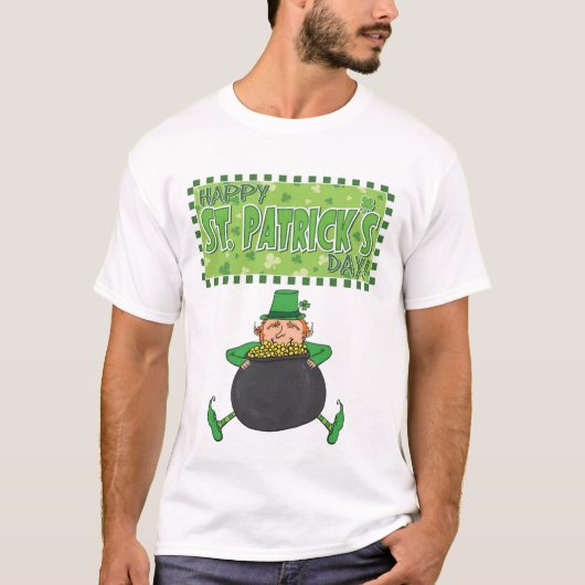 Happy St. Patrick's Day T - Shirt (Vorderseite)