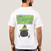 Happy St. Patrick's Day T - Shirt (Rückseite)