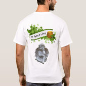 Happy St. Patrick's Day T - Shirt (Rückseite)
