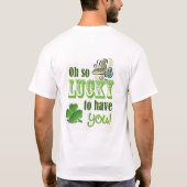 Happy St. Patrick's Day T - Shirt (Rückseite)