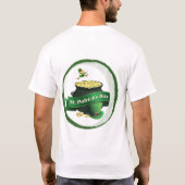 Happy St. Patrick's Day T - Shirt (Rückseite)