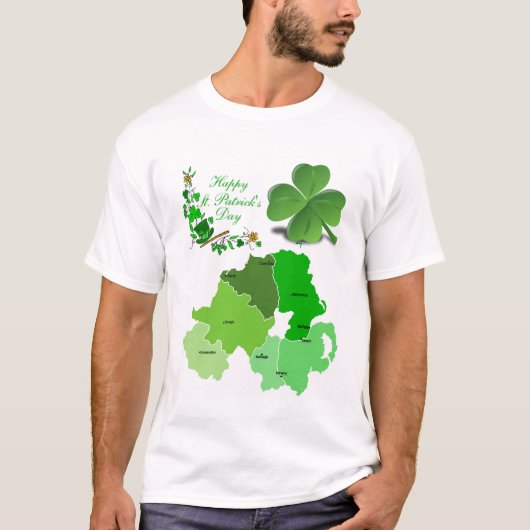 Happy St. Patrick's Day T - Shirt (Vorderseite)