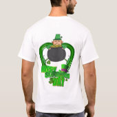 Happy St. Patrick's Day T - Shirt (Rückseite)