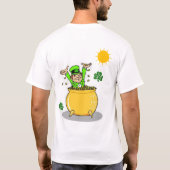Happy St. Patrick's Day T - Shirt (Rückseite)