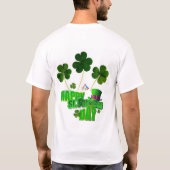 Happy St. Patrick's Day T - Shirt (Rückseite)