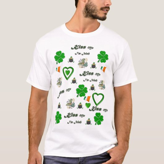 Happy St. Patrick's Day T - Shirt (Vorderseite)