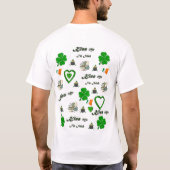 Happy St. Patrick's Day T - Shirt (Rückseite)