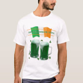 Happy St. Patrick's Day T - Shirt Beer (Vorderseite)