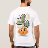 Happy St. Patrick's Day T - Shirt Cat (Rückseite)