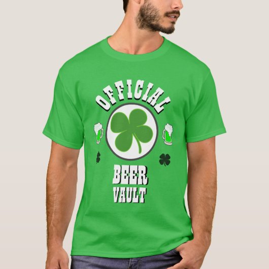 Happy St. Patricks Day T - Shirt Geschenkidee (Vorderseite)