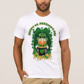 Happy St. Patricks Day T - Shirt perfekt (Vorderseite)