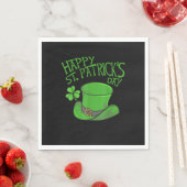 Happy St Patricks Day T - Shirt Serviette (Beispiel)