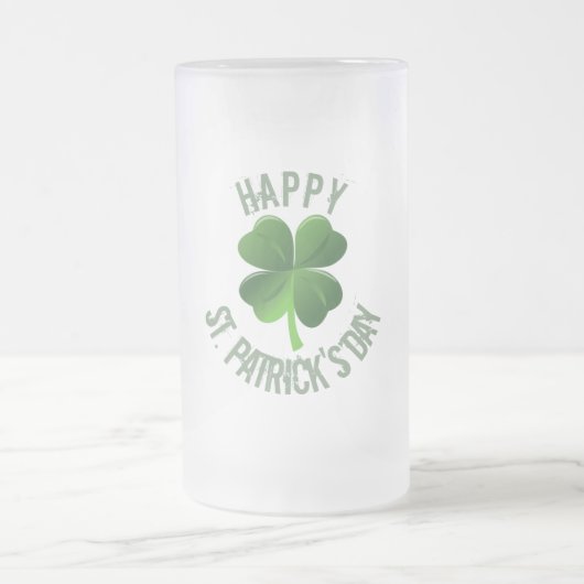 Happy St. Patrick's Day Tasse (Mittel)