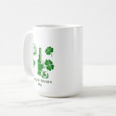 Happy St. Patrick's Day Tasse (Vorderseite Links)
